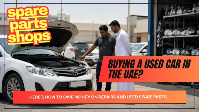 Buying a Used Car in the UAE? Here’s How to Save Money on Repairs and Used Spare Parts