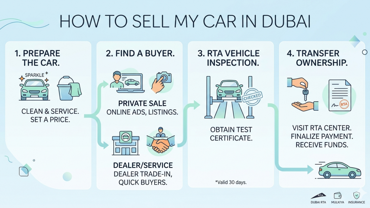 How to Sell My Car in Dubai